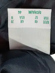 Vorschaubild 4 von Herren Sakko Gr. 46/L Blau Klassisch Business