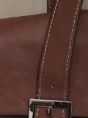 Vorschaubild 5 von Damen Henkeltasche Braun Lederoptik Klassisch Schnallen