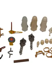 Vorschaubild 2 von Zubehör Konvolut Geister Skelett Waffen Pfeil Bogen Paddel Set Mehrfarbig