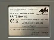 Vorschaubild 4 von FRITZ!Box SL Router DSL Modem Internet Box Rot