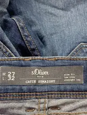 Vorschaubild 3 von Damen Jeans Straight Leg W27/L32 Blau CATIE STRAIGHT