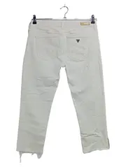 Vorschaubild 2 von Damen Destroyed Jeans W30/38/M Weiß Casual Ripped Denim Hose