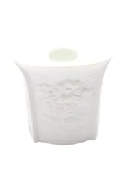Vorschaubild 1 von KAISER Kerzenhalter Keramik weiß Florales Muster Klassisch 9 cm