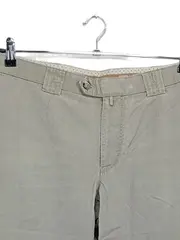 Vorschaubild 3 von Herren Arbeitshose Chino Klassisch Beige Gr. L W34 Baumwolle