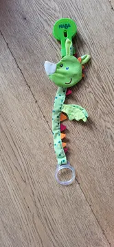 Vorschaubild 3 von Schnullerkette Drache grün Mehrfarbig Stoff Kinder
