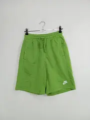 Vorschaubild 2 von Kinder Sport Shorts Grün Gr. 158 Baumwolle Polyester