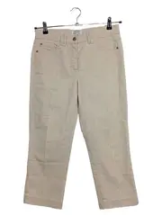 Vorschaubild 1 von Damen Jeans Regular Fit Beige Gr. 38R Casual