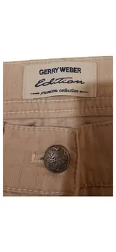 Vorschaubild 4 von Damen Jeans Regular Fit Beige Gr. 38R Casual