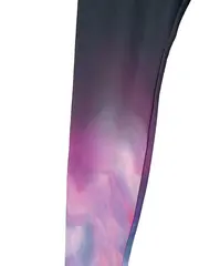 Vorschaubild 8 von Damen Leggings M Schwarz Mehrfarbig Sportlich Farbverlauf Hose