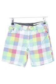Vorschaubild 1 von Jeans Kinder Shorts Gr. 164 Mehrfarbig Kariert Casual Farbenfroh