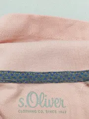 Vorschaubild 2 von Herren Poloshirt Gr. 50/L Rosa Klassisch Freizeit Büro Baumwolle