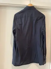 Vorschaubild 2 von Business Hemd Herren Gr. 48/M Blau Langarm Slim Fit