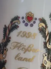 Vorschaubild 4 von Flößerland Weihnachtsglocke 1998 Porzellan Glocke Weiß