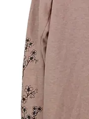 Vorschaubild 3 von Damen Hoodie Gr. 36/S Rosa Casual Florales Muster