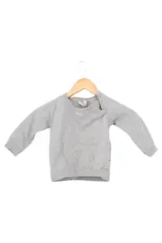 Vorschaubild 1 von Kinder Sweatshirt Gr. 92 Grau Casual Langarm