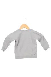 Vorschaubild 2 von Kinder Sweatshirt Gr. 92 Grau Casual Langarm