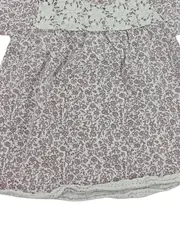 Vorschaubild 3 von Baby Mädchen Langarmshirt Gr. 62 Blumenmuster Spitze Rosa