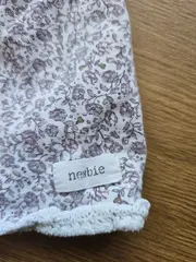 Vorschaubild 4 von Baby Mädchen Langarmshirt Gr. 62 Blumenmuster Spitze Rosa