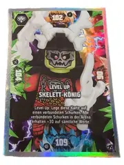 Vorschaubild 1 von Ninjago Level Up Skelett-König Sammelkarte Mehrfarbig Trading Card