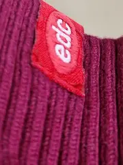 Vorschaubild 5 von Damen Pullover Gr. M Lila Rundhals Langarm Viskose Mix