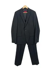 Vorschaubild 1 von Anzug Herren 54 XXL Sakko Hose Schwarz Gestreift Wolle Business