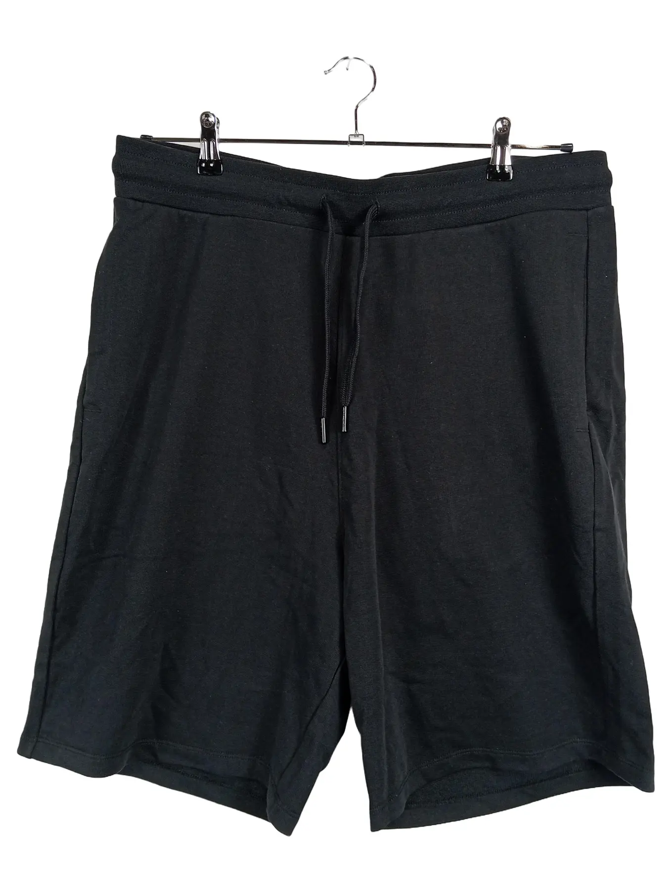 TOM TAILOR Herren Sport Shorts Gr. 52/XL Schwarz Baumwolle Freizeit