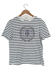 Vorschaubild 1 von Damen T-Shirt Gestreift Logo Maritim Gr. 36/S