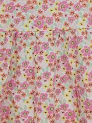 Vorschaubild 3 von DOPO DOPO Blumenkleid Mädchen Gr. 116 Mehrfarbig Sommerkleid Freizeit