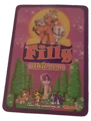 Vorschaubild 1 von Unicorn Sammelkarte Einhorn Kinder Mehrfarbig Rosa