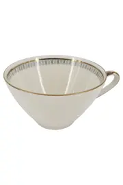 Vorschaubild 1 von RöSLAU Teetasse Serie 75 Weiß Porzellan Klassisch Elegant