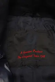 Vorschaubild 3 von Damen Steppjacke Gr. 38/M Blau Wolle Elegant Casual Gürtel