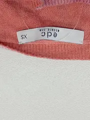 Vorschaubild 3 von Damen Pullover Rosa Herz Gr. 34/XS Casual Langarm