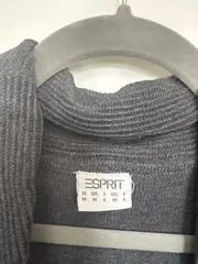 Vorschaubild 5 von Damen Strickkleid Rollkragen Gr. 38/M Grau Casual Herbst Winter