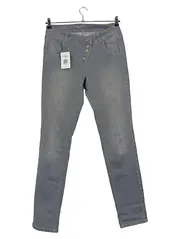 Vorschaubild 1 von Mom Jeans Boyfriend Style Damen Grau Gr. 38 L22 Baumwolle