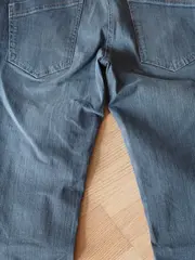 Vorschaubild 2 von Mom Jeans Boyfriend Style Damen Grau Gr. 38 L22 Baumwolle