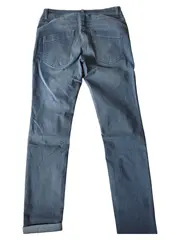 Vorschaubild 3 von Mom Jeans Boyfriend Style Damen Grau Gr. 38 L22 Baumwolle