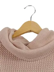 Vorschaubild 4 von Damen Pullover Rollkragen Gr. 38 M Rosa Strickpullover Casual