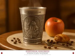 MARKENLOS Zinnbecher