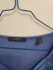 Vorschaubild 2 von Langarmshirt Damen XXL Blau Casual Baumwolle