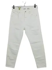 Vorschaubild 1 von Damen Mom Jeans W29 L32 Weiß Casual Relaxed Fit