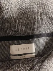 Vorschaubild 2 von Herren Kapuzenpullover Hoodie Stehkragen Grau Meliert Gr. XL