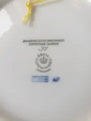 Vorschaubild 4 von Weihnachtsteller 1993 Porzellan Sammelteller Blau 18 cm