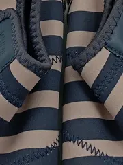 Vorschaubild 3 von Kinder Badeschuhe Gr. 26 Blau Beige Gestreift Wasserschuhe