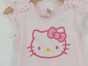 Vorschaubild 3 von Baby T-Shirt Hello Kitty Rosa Gr. 86 Kinder Charmant Rüschen