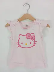 Vorschaubild 2 von Baby T-Shirt Hello Kitty Rosa Gr. 86 Kinder Charmant Rüschen