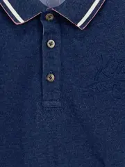 Vorschaubild 3 von Poloshirt Kinder Gr. 150/152 Blau Baumwolle