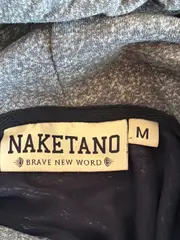 Vorschaubild 5 von Herren Kapuzenpullover Hoodie Gr. M Grau Meliert Sweatshirt