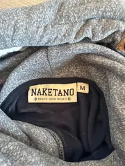 Vorschaubild 4 von Herren Kapuzenpullover Hoodie Gr. M Grau Meliert Sweatshirt