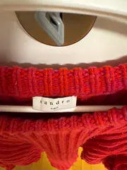Vorschaubild 4 von Pullover Damen XL Rot Casual Strickpullover