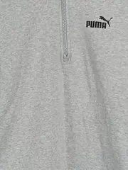 Vorschaubild 3 von Herren Pullover Grau Sportlich Half-Zip Gr. 48/M